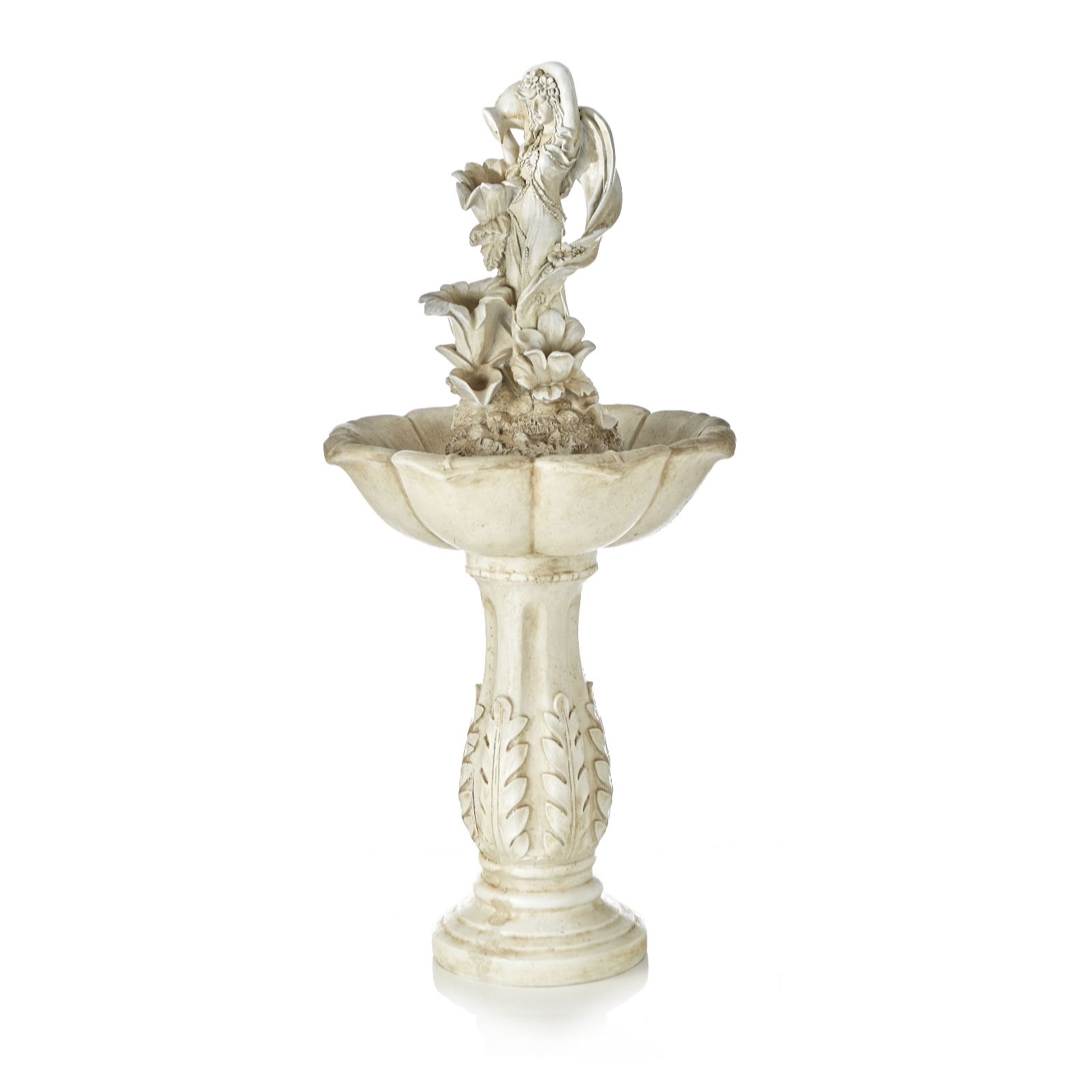 enchanted maiden fountain bernini battery powered qvc
