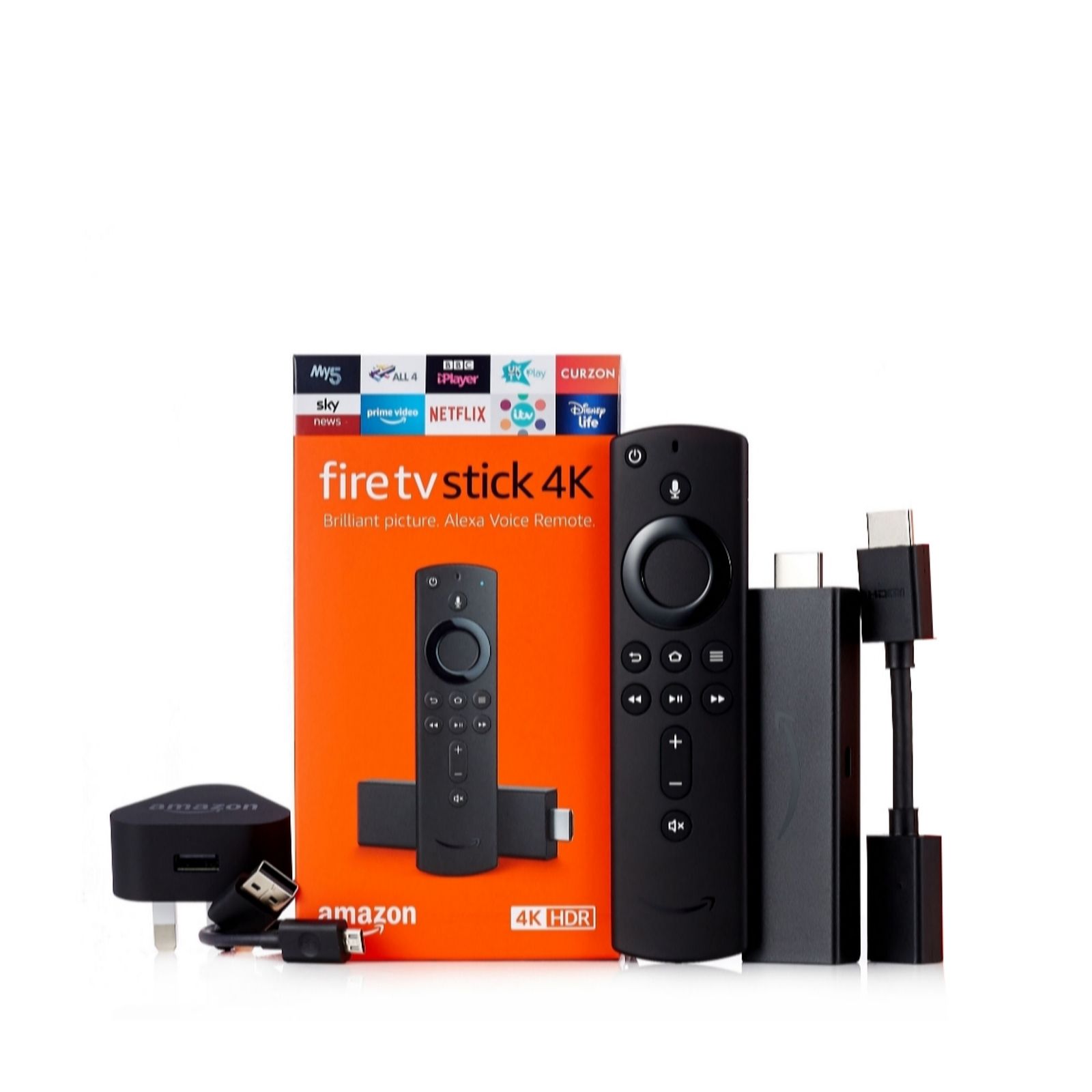 Amazon Fire TV Stick 4K Ultra HD with Alexa - QVC UK