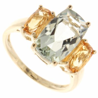 Qvc on sale citrine rings