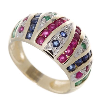 Diamond sales rings qvc