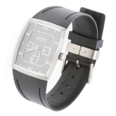 Skagen square face on sale watch