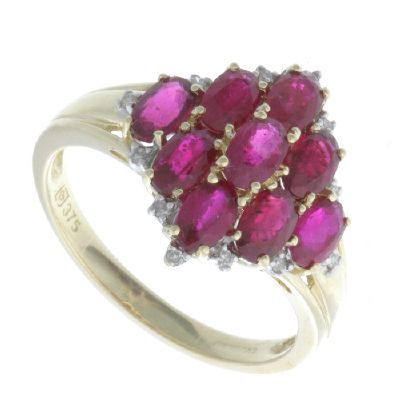 Qvc 2025 ruby rings