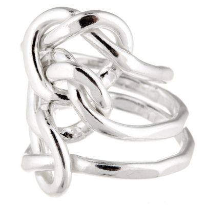 Taxco Traditions Puzzle Ring Sterling Silver - QVC UK