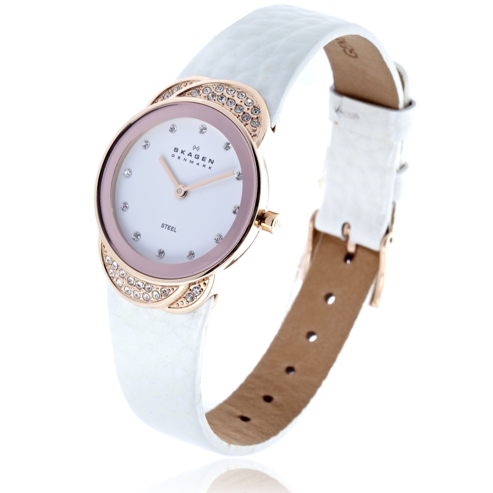 Skagen watch with online swarovski crystals