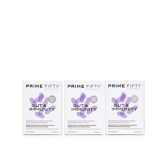 Prime Fifty Immunity Health Triple Pack 90 Days Supply