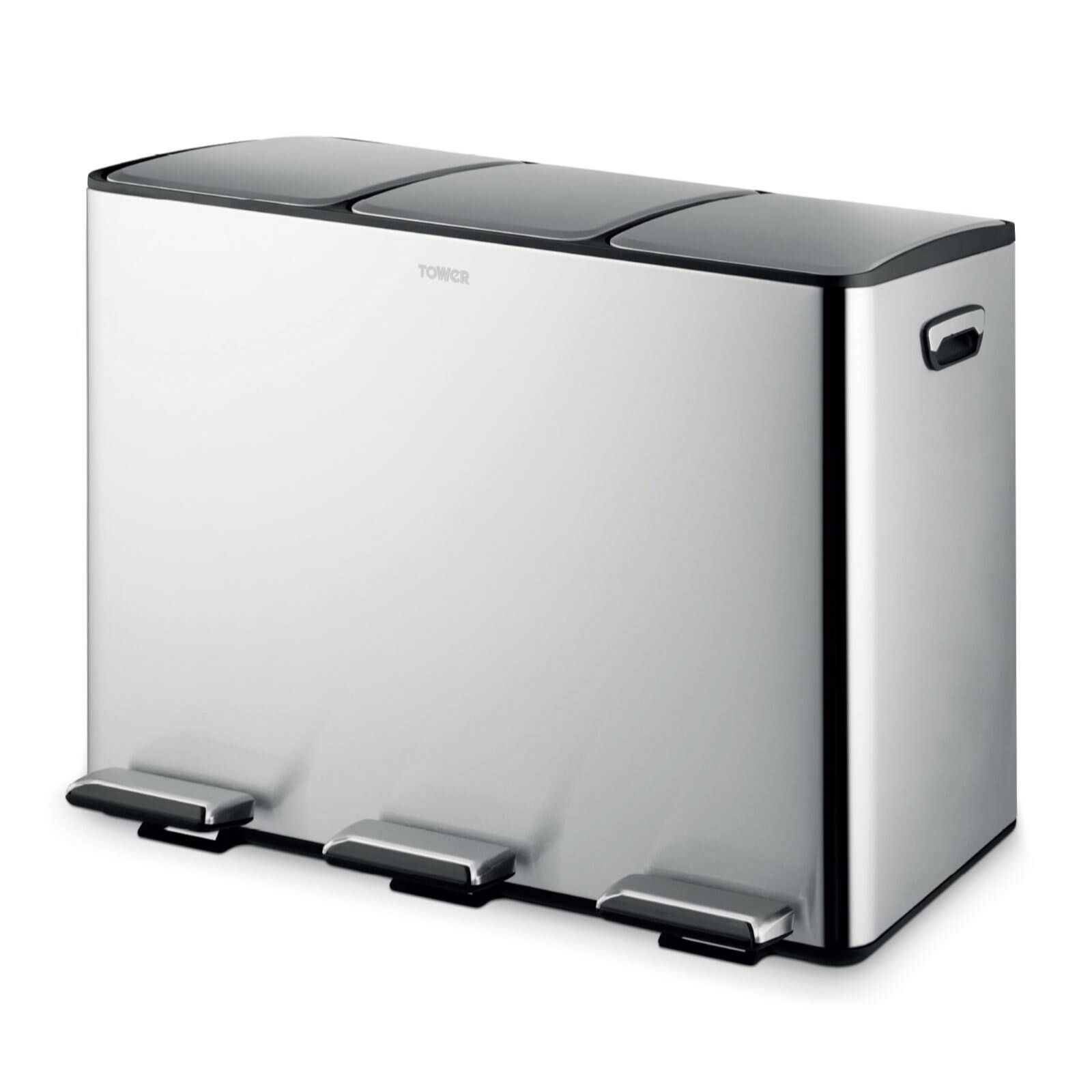 Tower 45L Recycling Pedal Bin