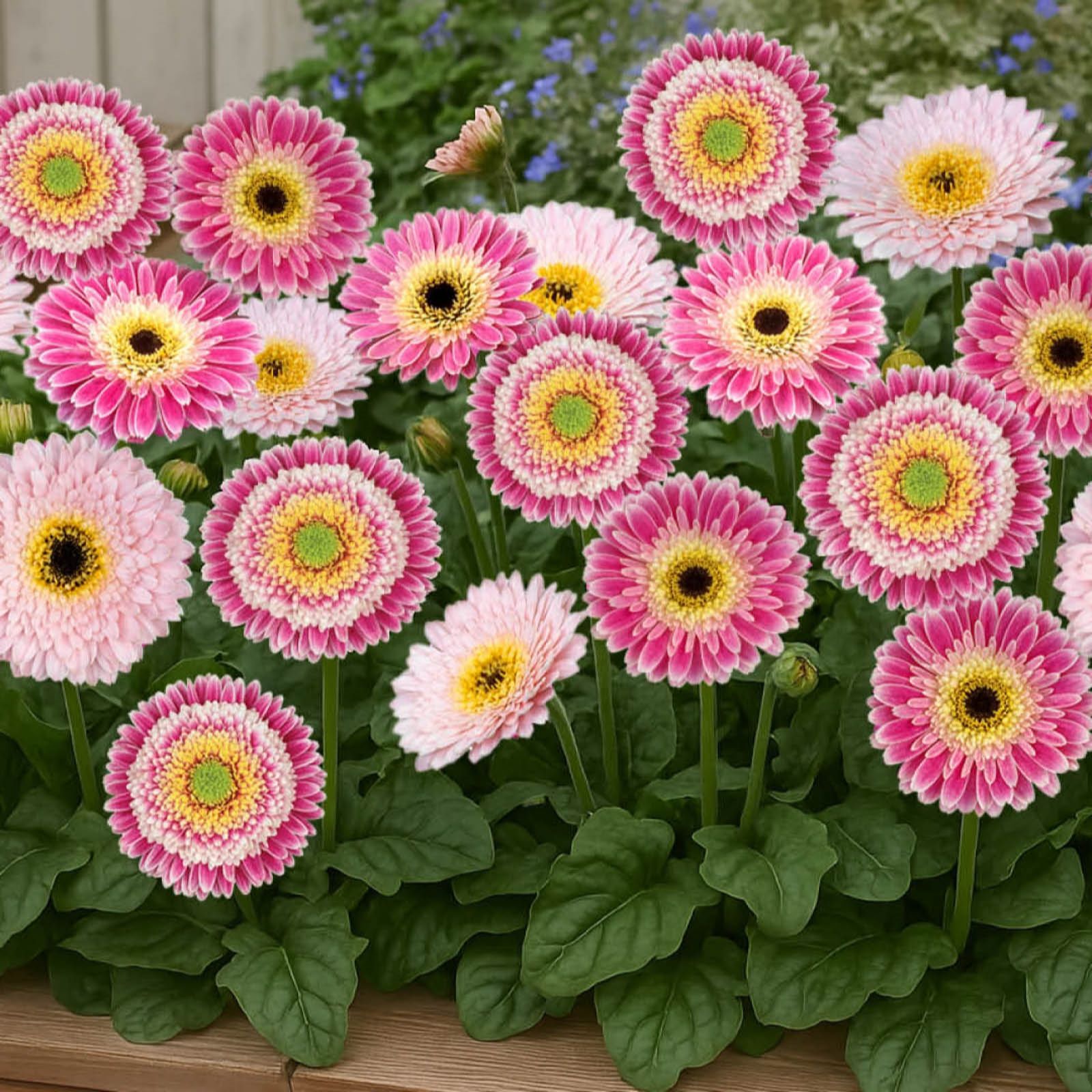 YouGarden Gerbera Sunshapers Collection in 9cm pots x3