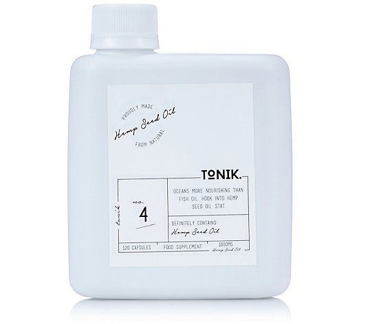 Tonik Hemp Seed Oil 120 Capsules