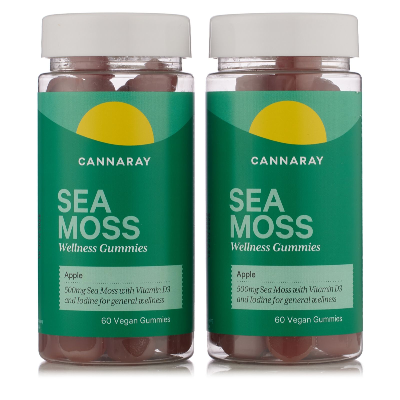 Cannaray Sea Moss Wellness Gummies 2 Month Supply