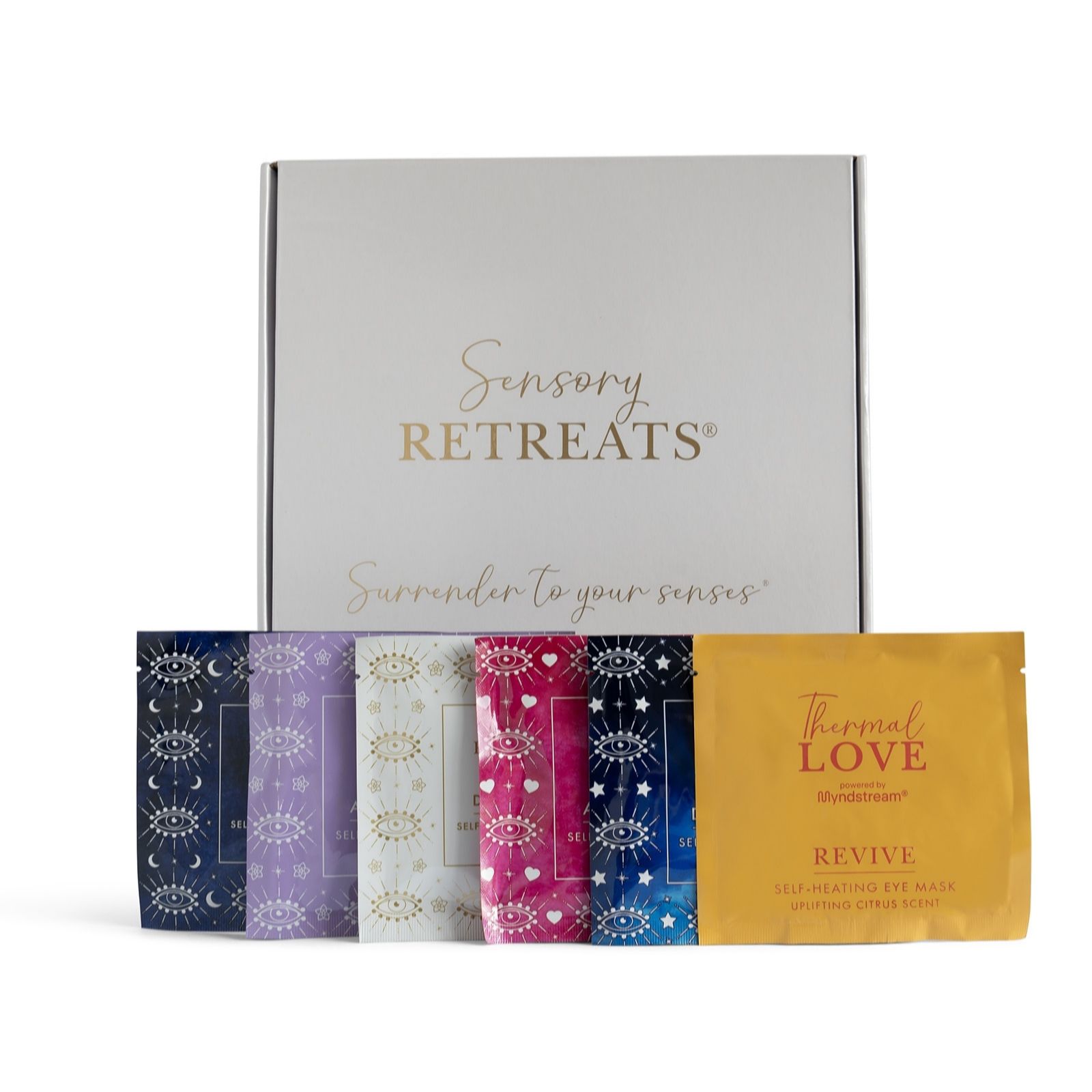 Sensory Retreats Relax & Revive Self Heating Eye Mask Discovery Set