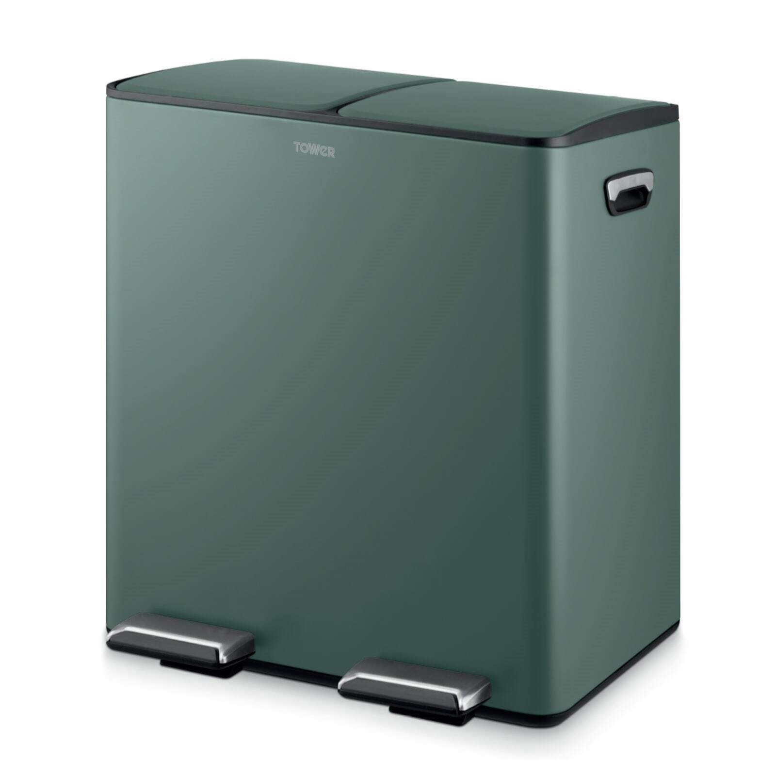 Tower 40L Recycling Pedal Bin