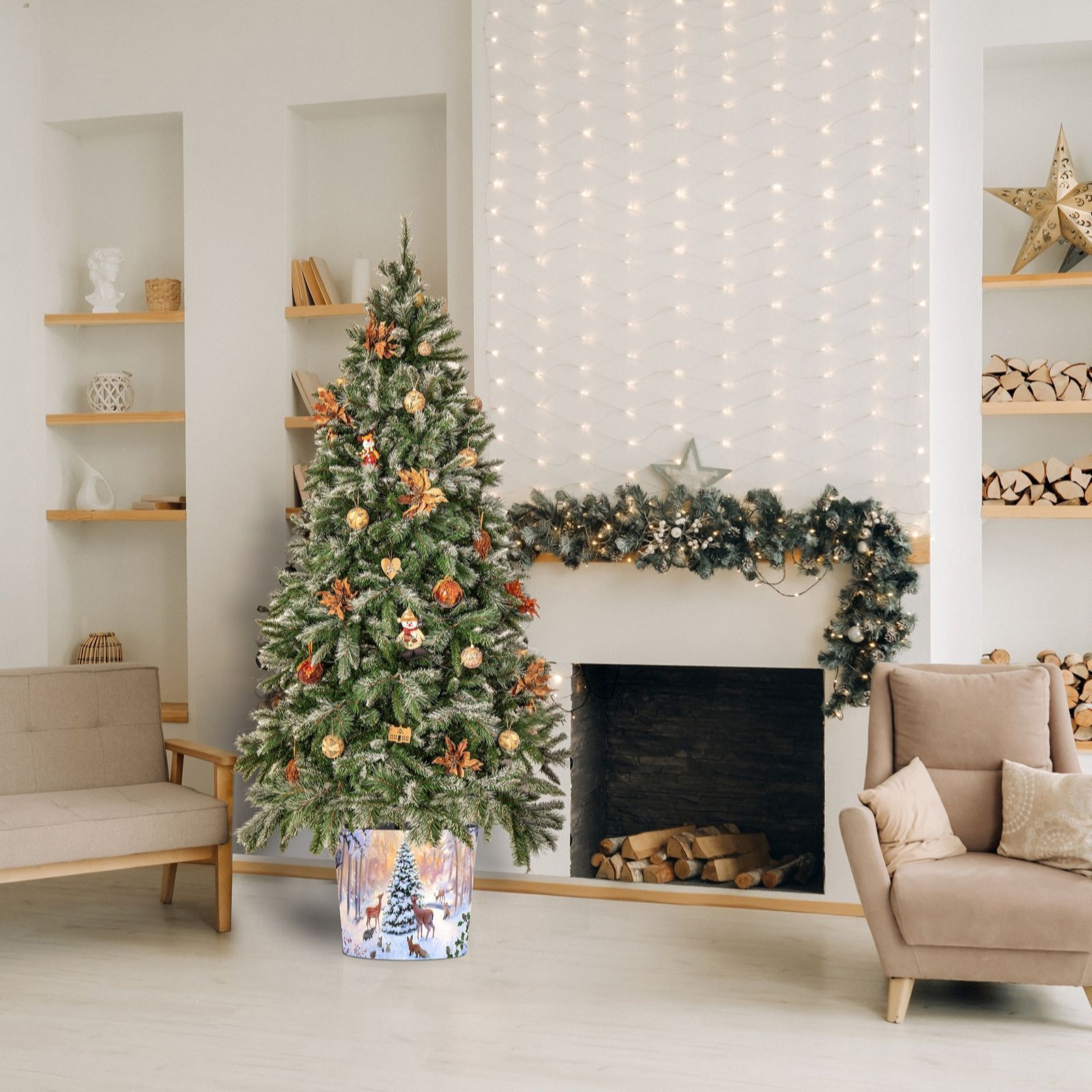 Plants2Gardens Christmas Tree Planter