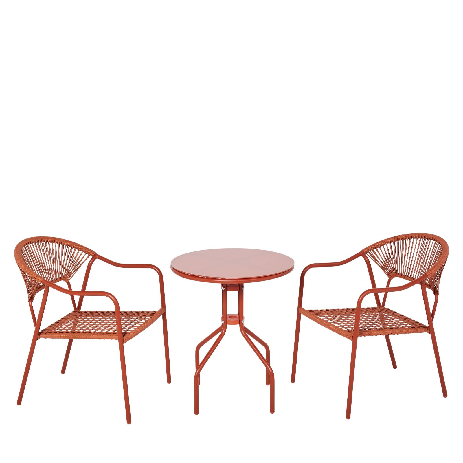 Garden Stories Studio 70 Woven Rattan Bistro Set