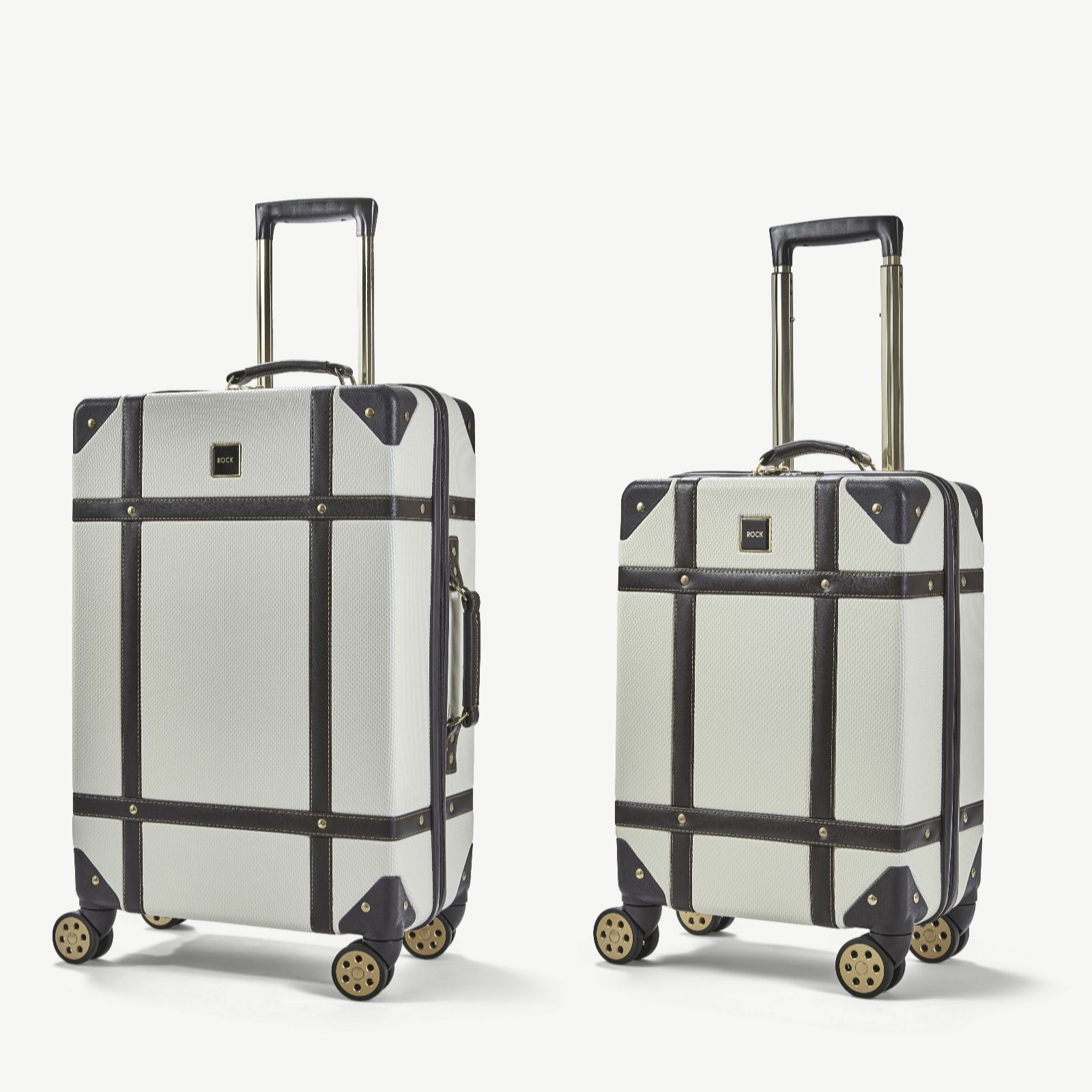 Rock Luggage Vintage Medium and Cabin Case Duo