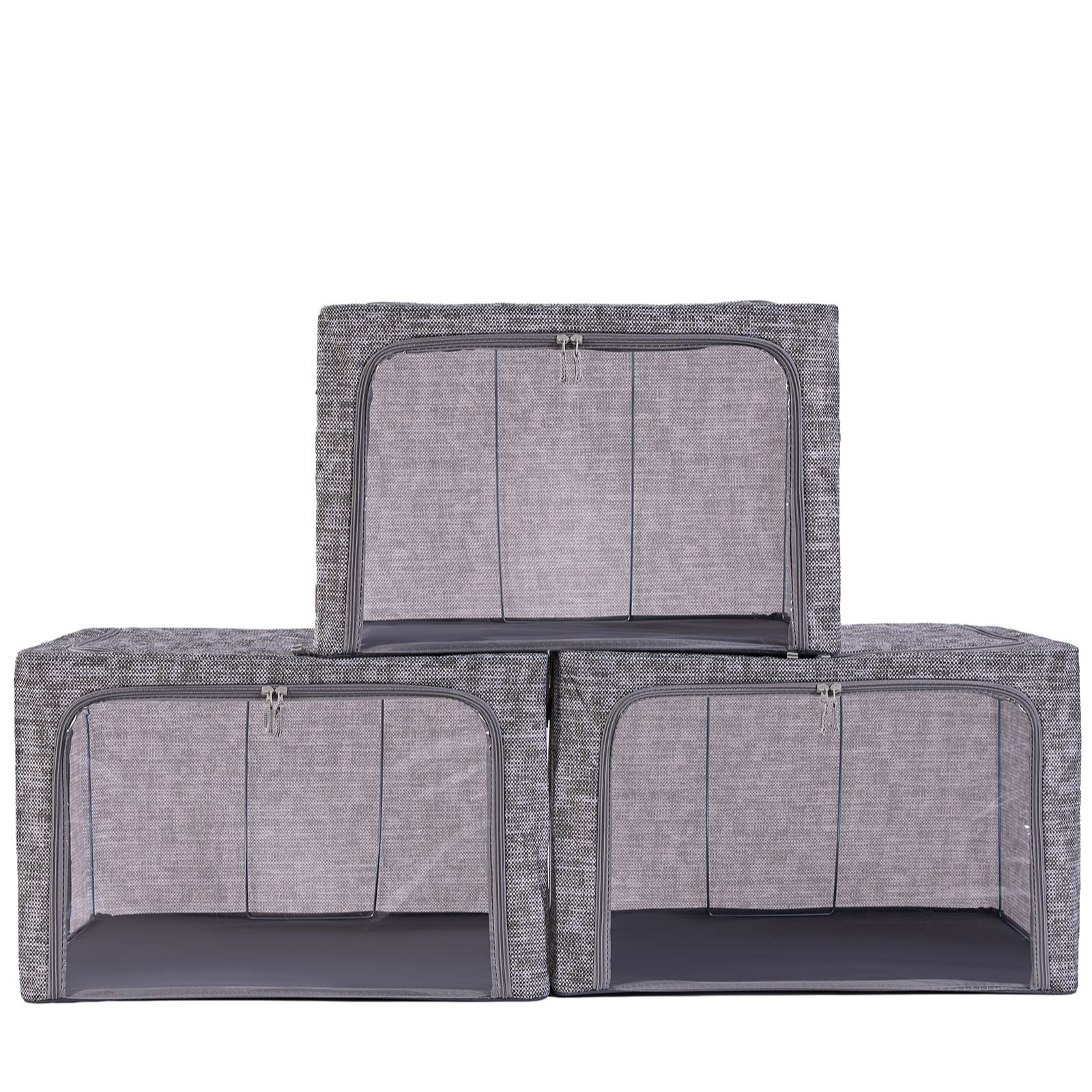 Periea 3 Piece Large Collapsible Storage Boxes