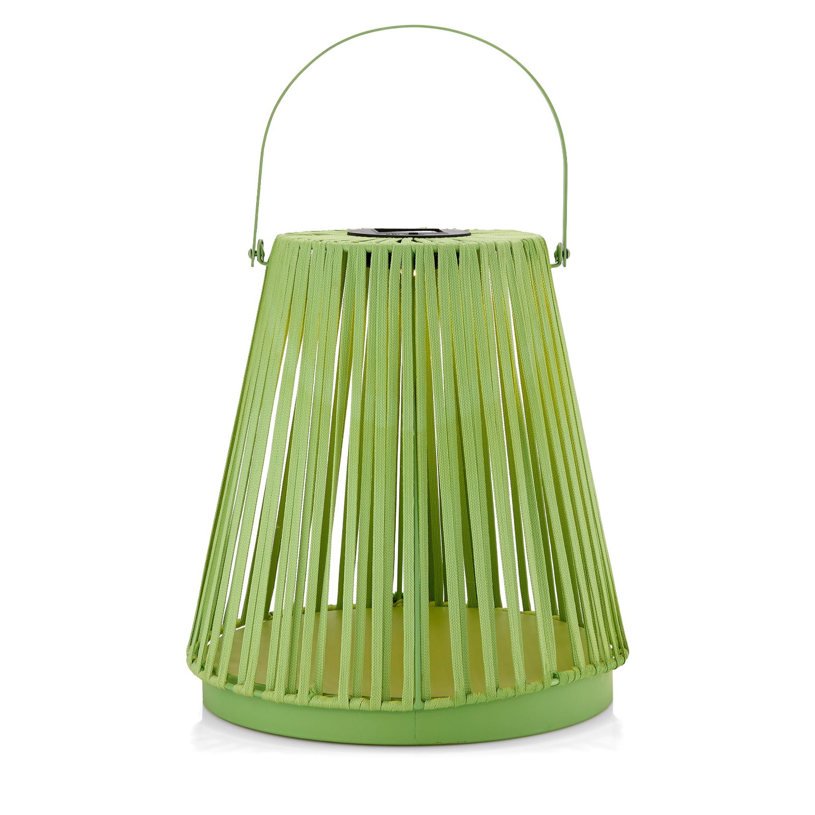My Garden Stories Braided Rope Medium Solar Powered LED Lantern