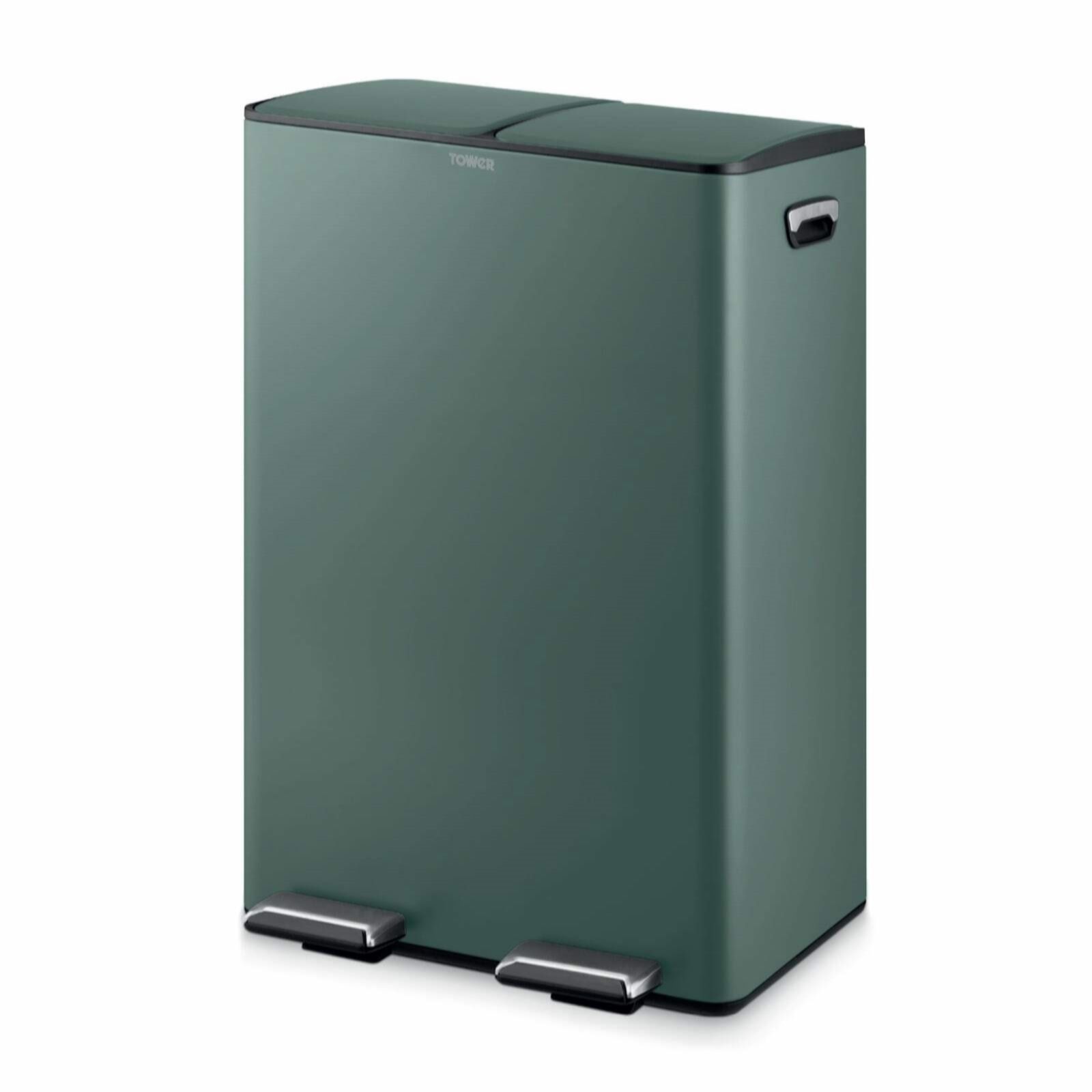 Tower 60L Recycling Pedal Bin
