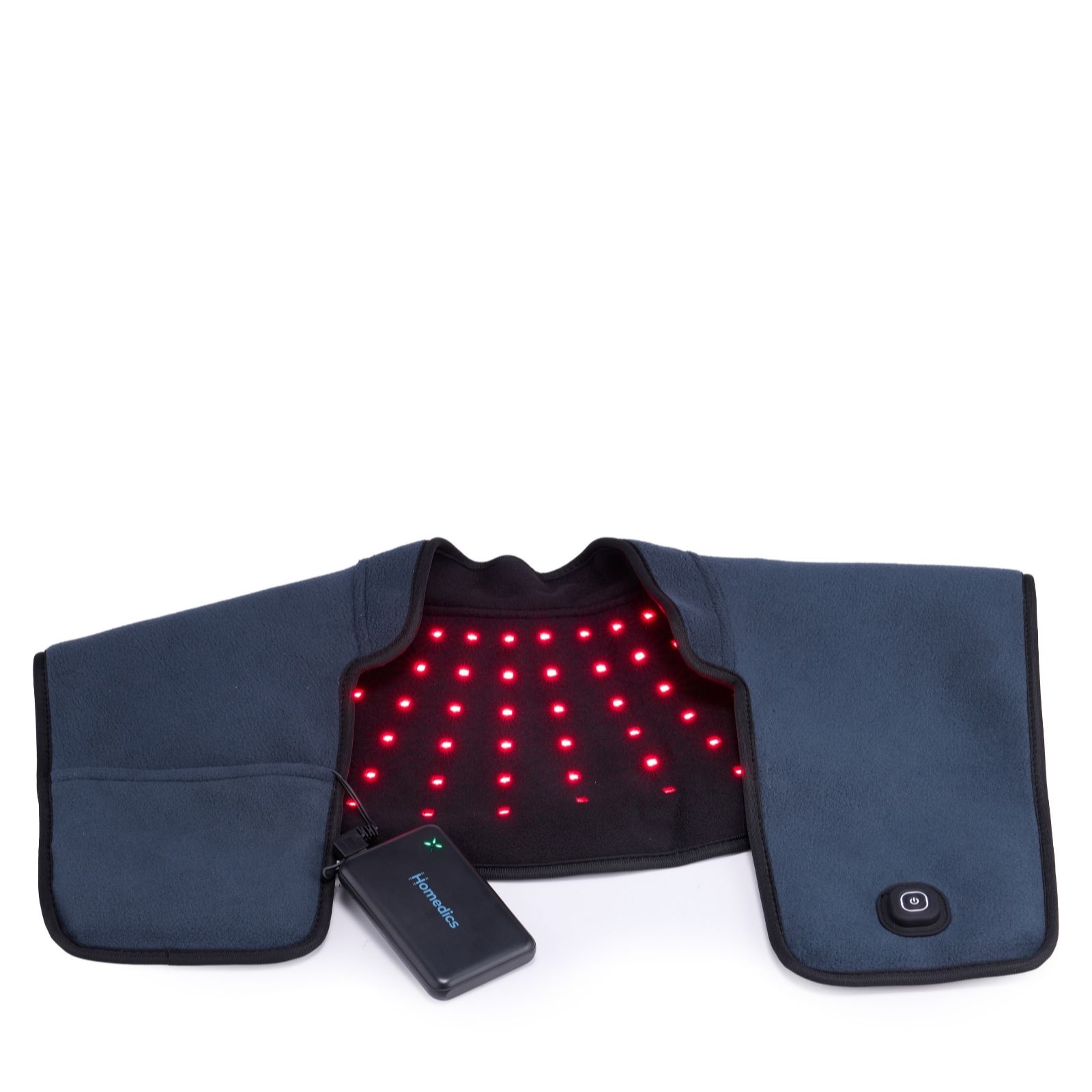 Homedics Luma Red Light Therapy Shoulder Wrap with Heat