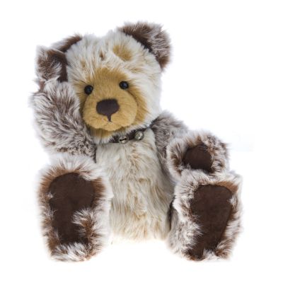 Charlie Bears Collectable Bernie with Suede Collar with Bells - QVC UK