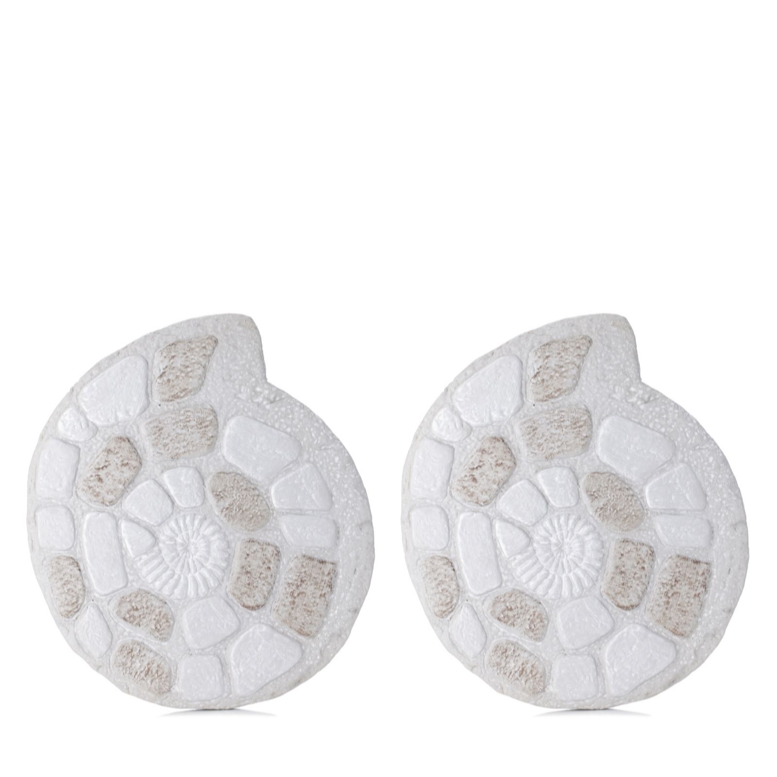 Outlet Garden Reflections Coastal Edit Set of 2 Stepping Stones