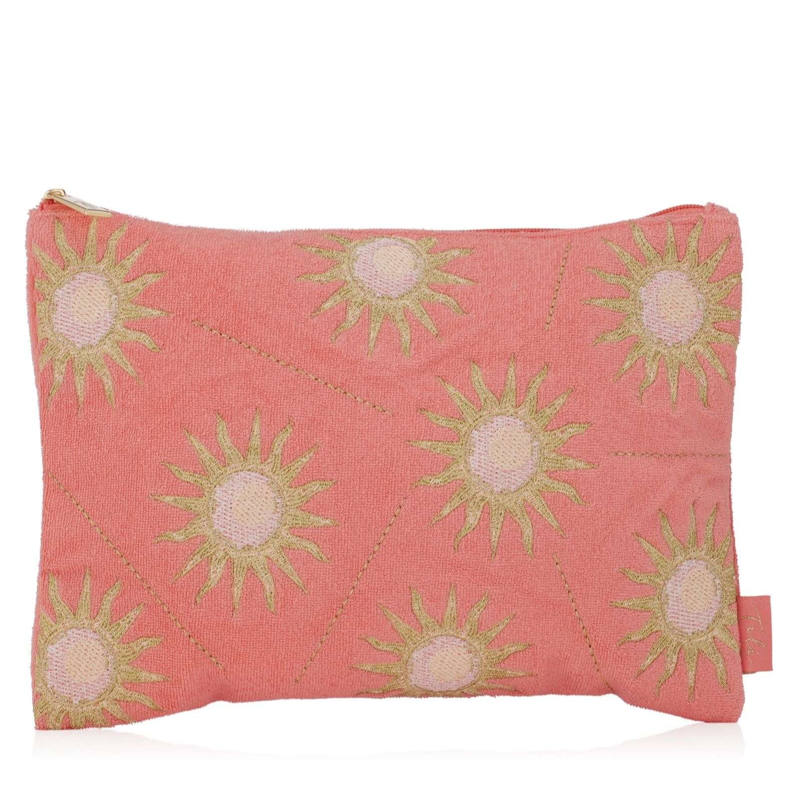  Tili Embroidered Towelling Pouch