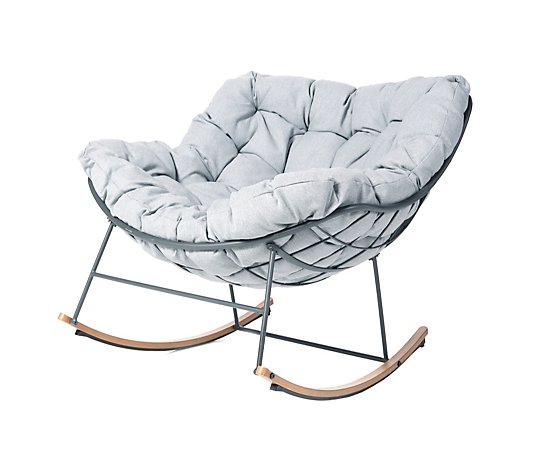 Outlet My Garden Stories Oslo Padded Large Rocking Chair