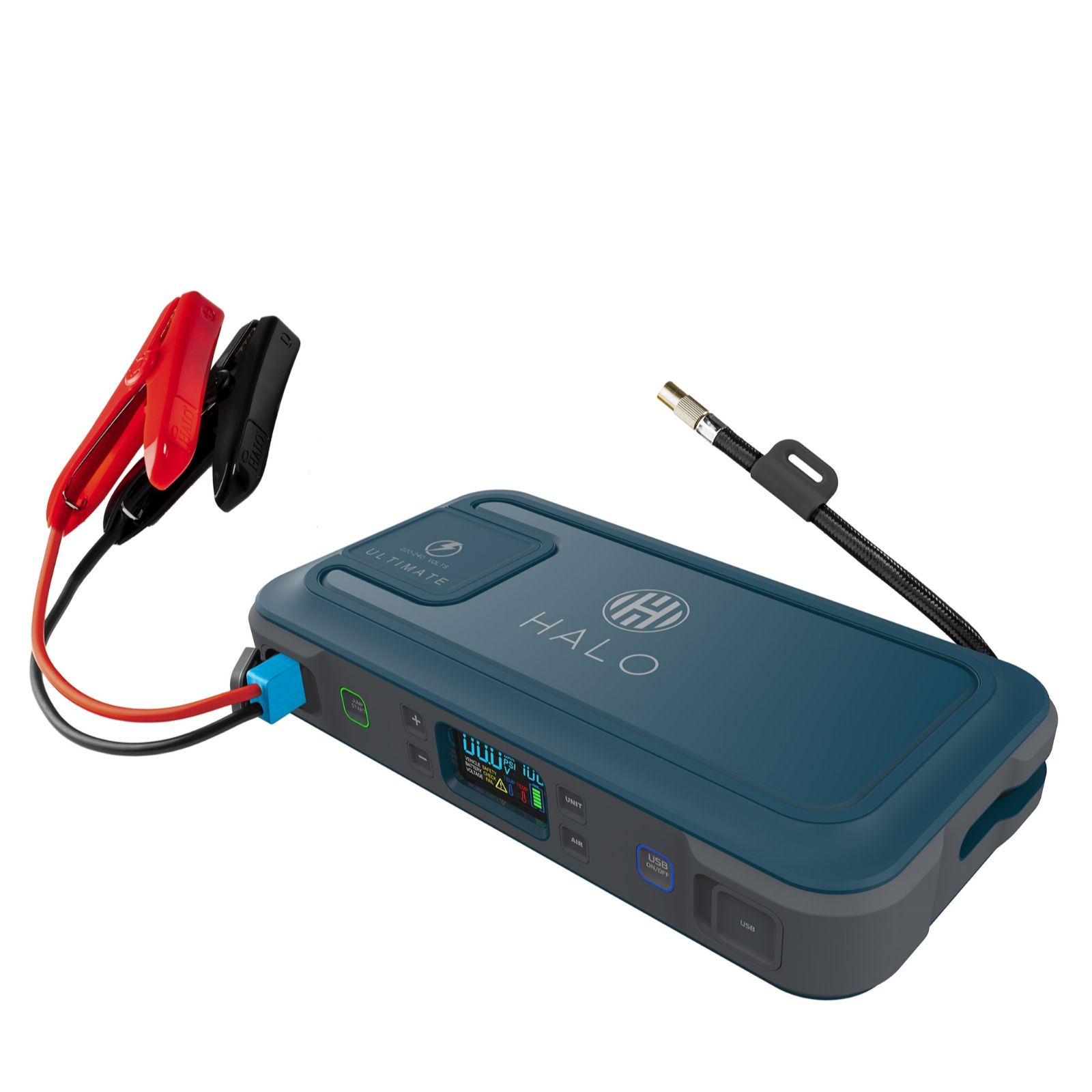 Halo Bolt Ultimate Power Bank w/Jump Starter Air Compressor & AC Outlet