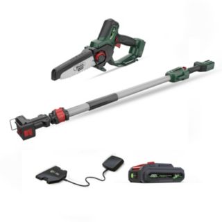 Webb Eco 20v15cm Pruning Saw with Extension 2Ah Batt& Charger
