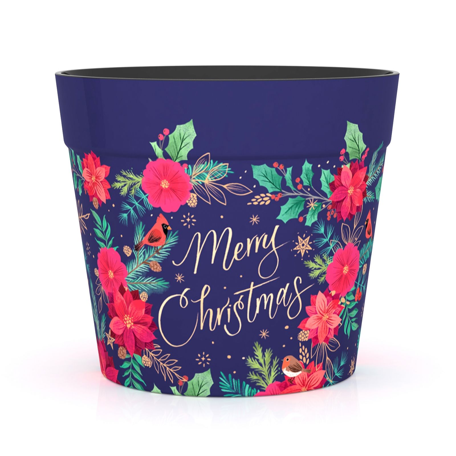 Plants2Gardens Christmas Pot Covers 2 x 15cm