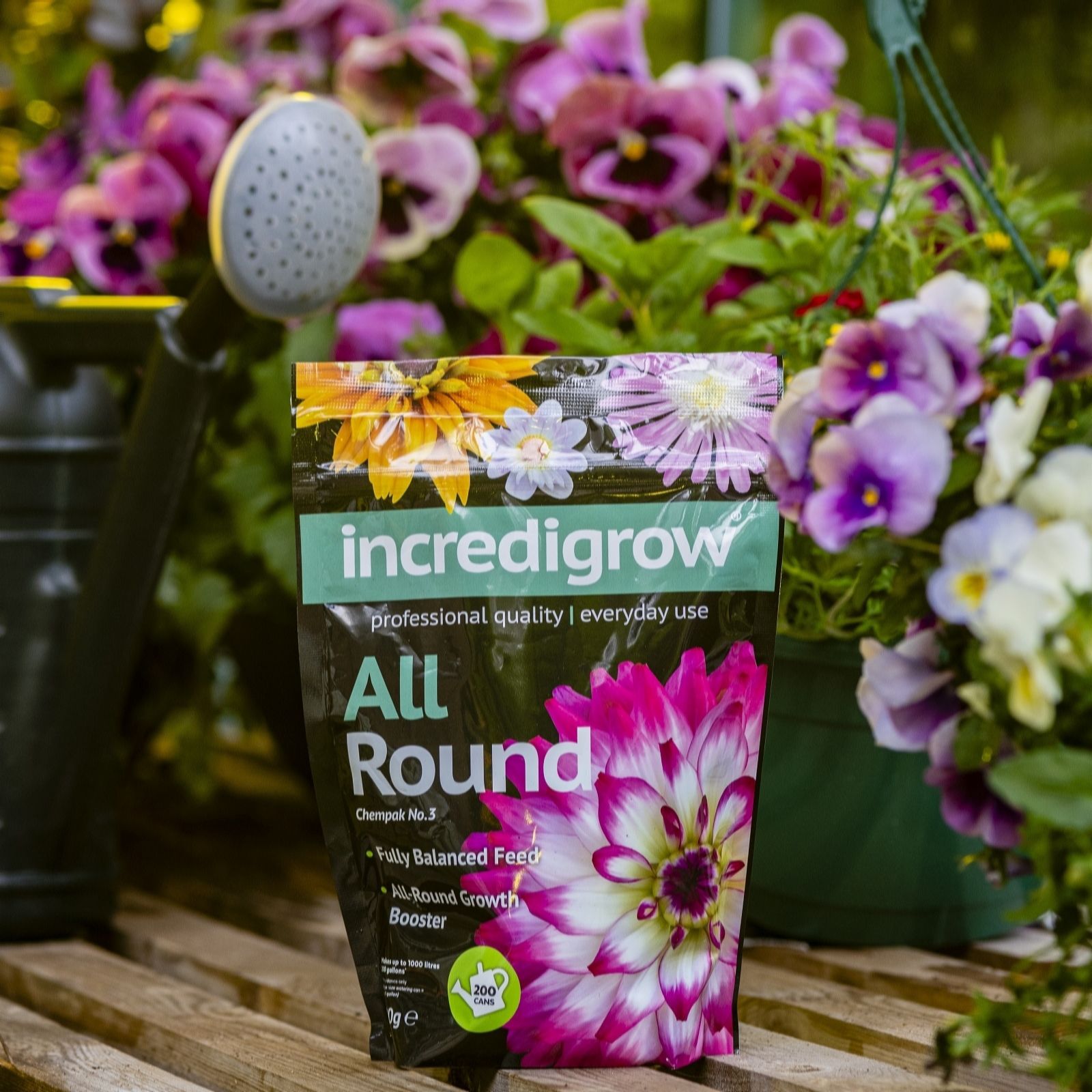 Thompson & Morgan Incredigrow All Round 500g Pack (Chempak No.3) x2