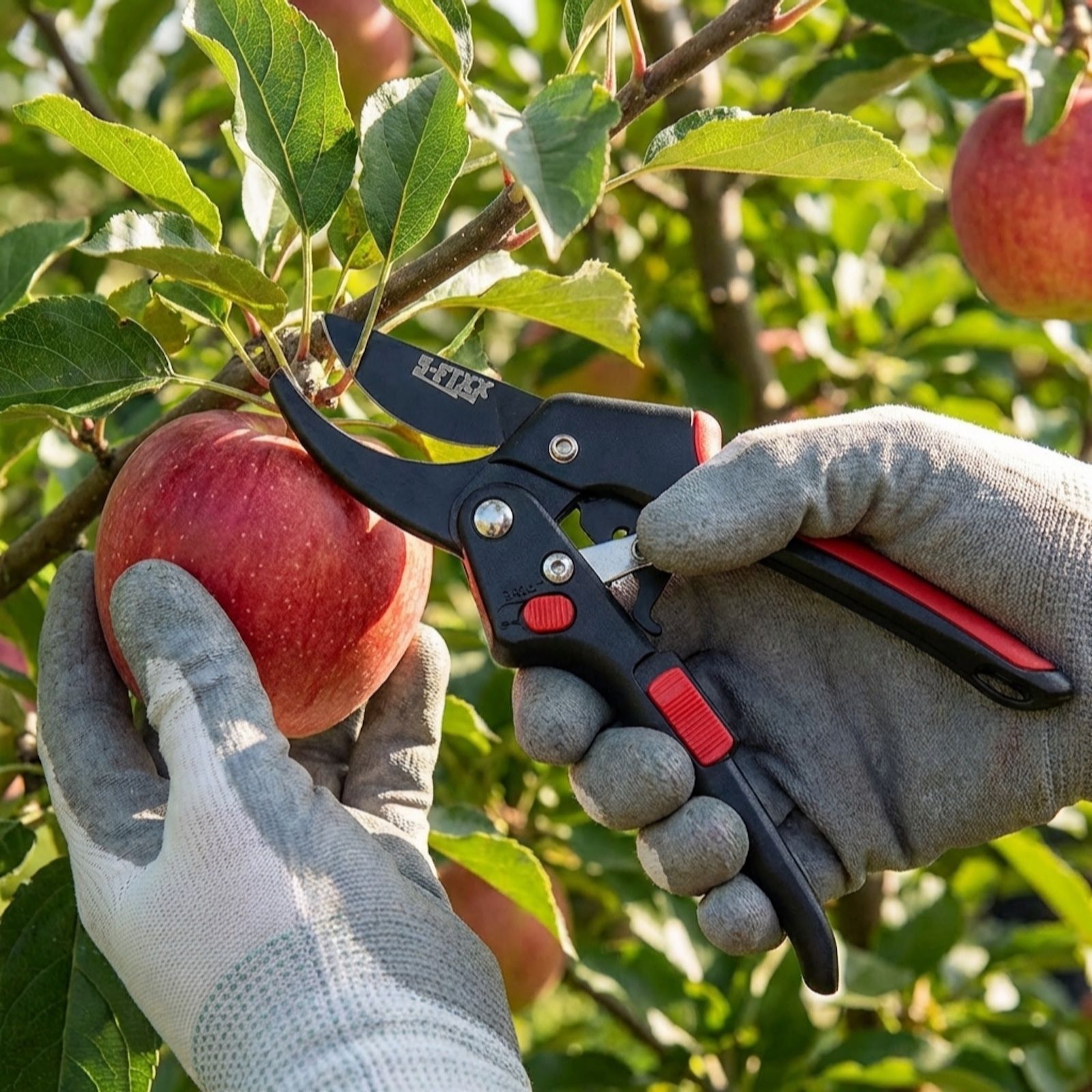 SFIXX 2 in 1 Ratchet Secateurs