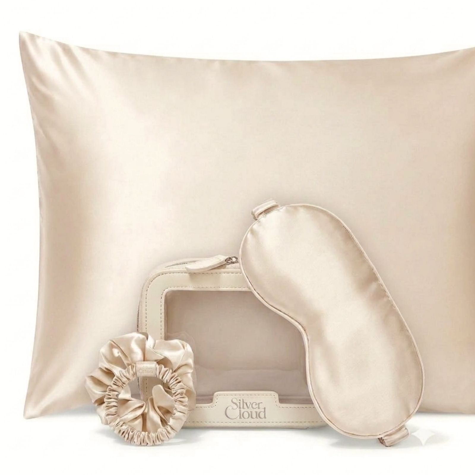 Silver Cloud Satin Gift Set with Silver Ions