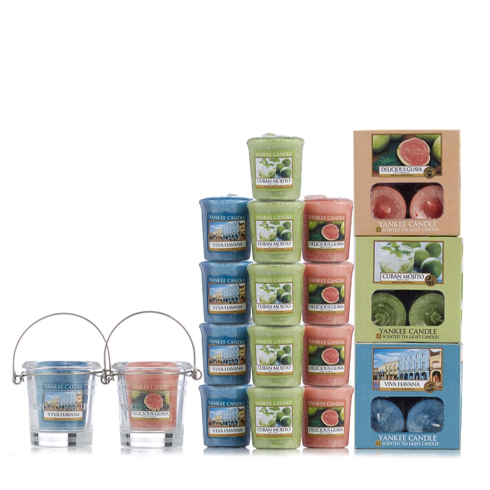 Yankee Candle 53 Piece Coastal Living Tealight & Votive Collection