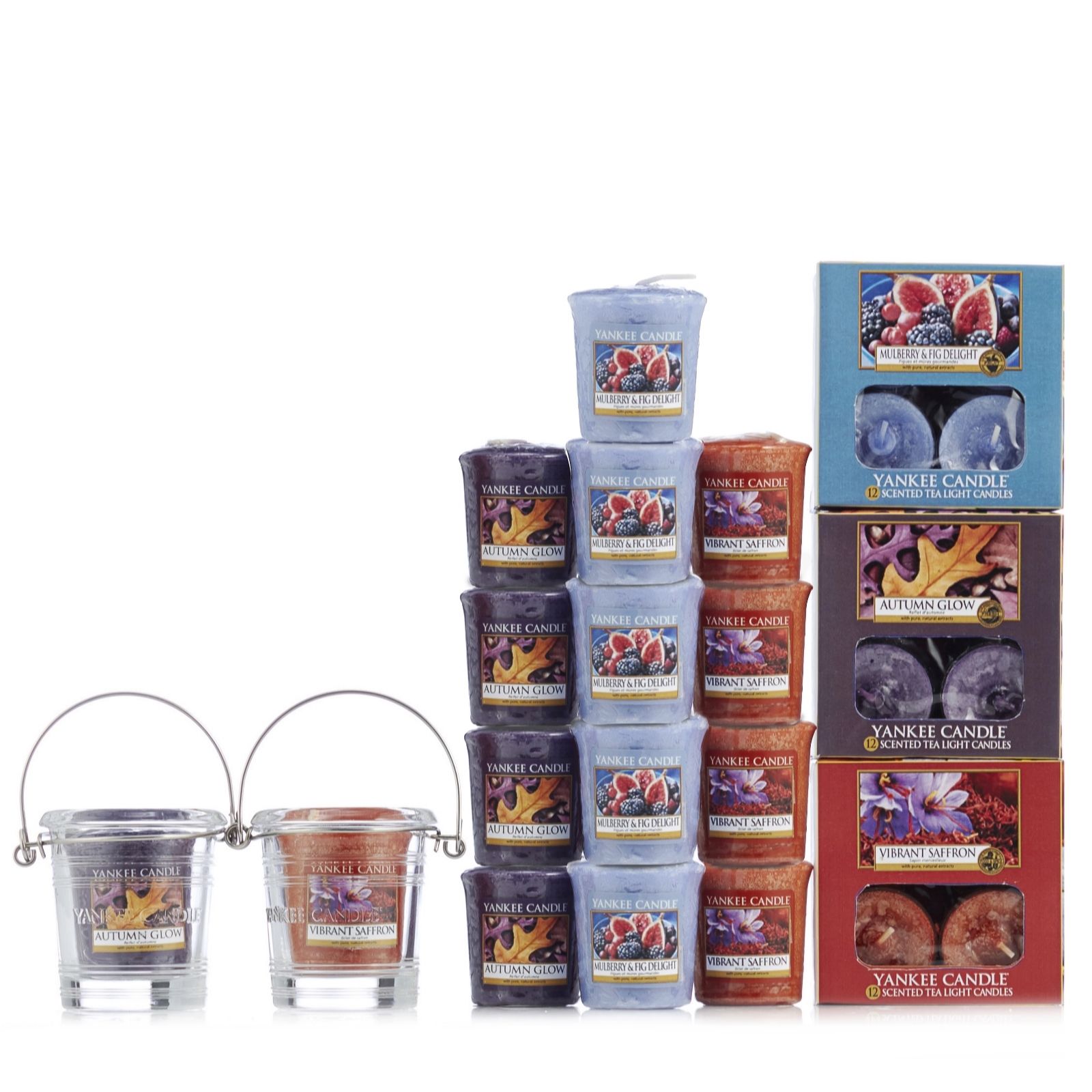 Yankee Candle 53 Piece Coastal Living Tealight & Votive Collection