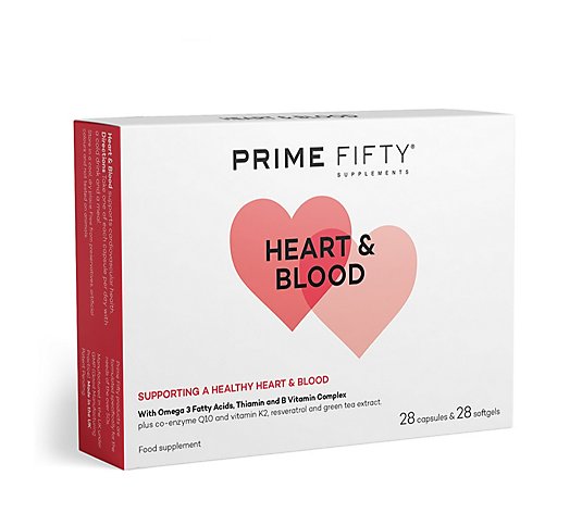 Prime Fifty Heart & Blood 28 Day Supply