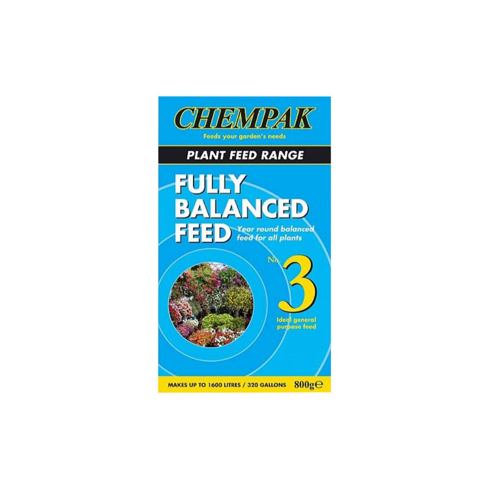 Chempak Fully Balanced Feed Formula 3 750g - QVC UK