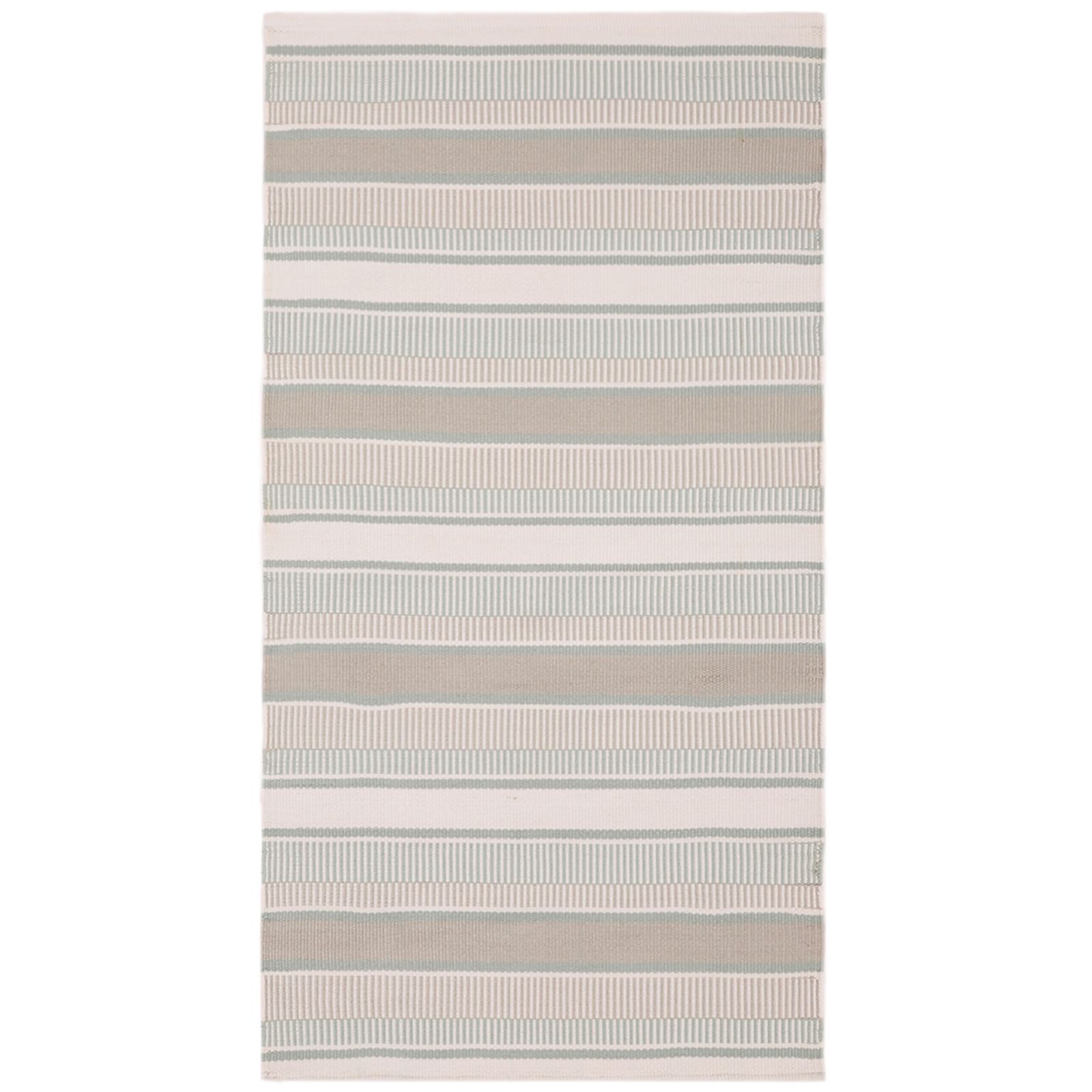 Garden Stories Sorbet Collection Striped Indoor Outdoor Rug