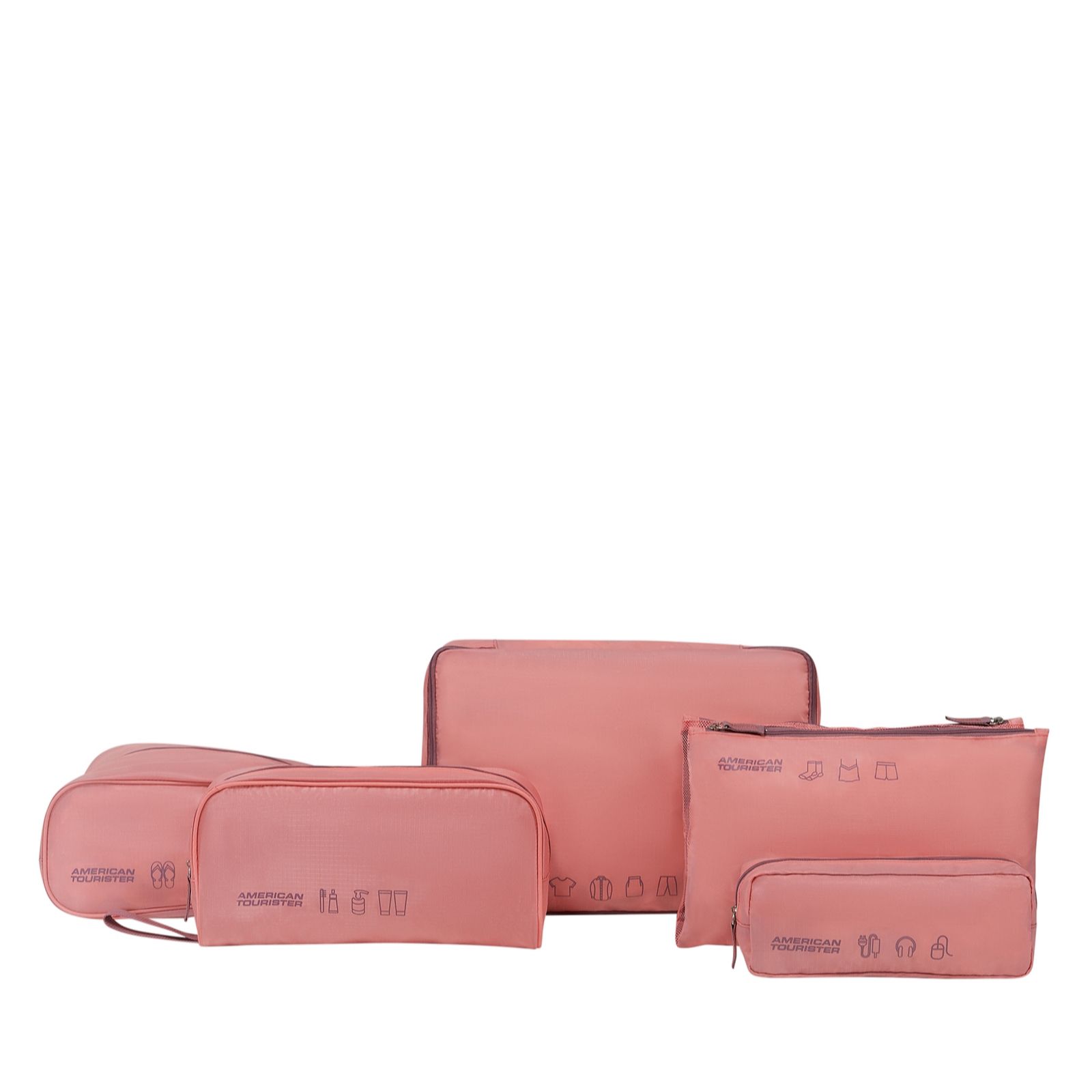 American Tourister 5pc Packing Organisers