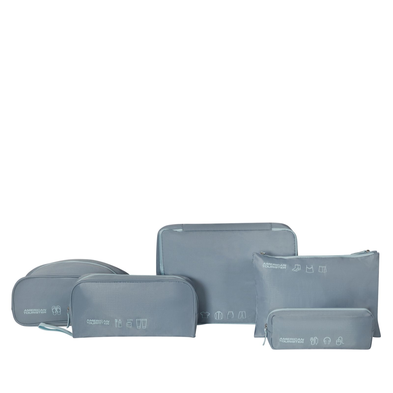 American Tourister 5pc Packing Organisers