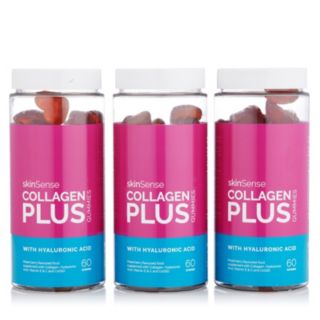 SkinSense Collagen Plus Gummies 3x 60pcs 3 Month Supply