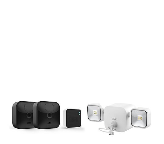 Blink Outdoor Wireless Security 2 Camera System and Floodlight 700