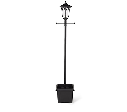Luxform Westminster 2m 80 Lumen Solar Lamp Post with Planter