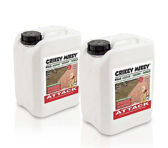 Crikey Mikey Attack 2x 5 Litre Containers