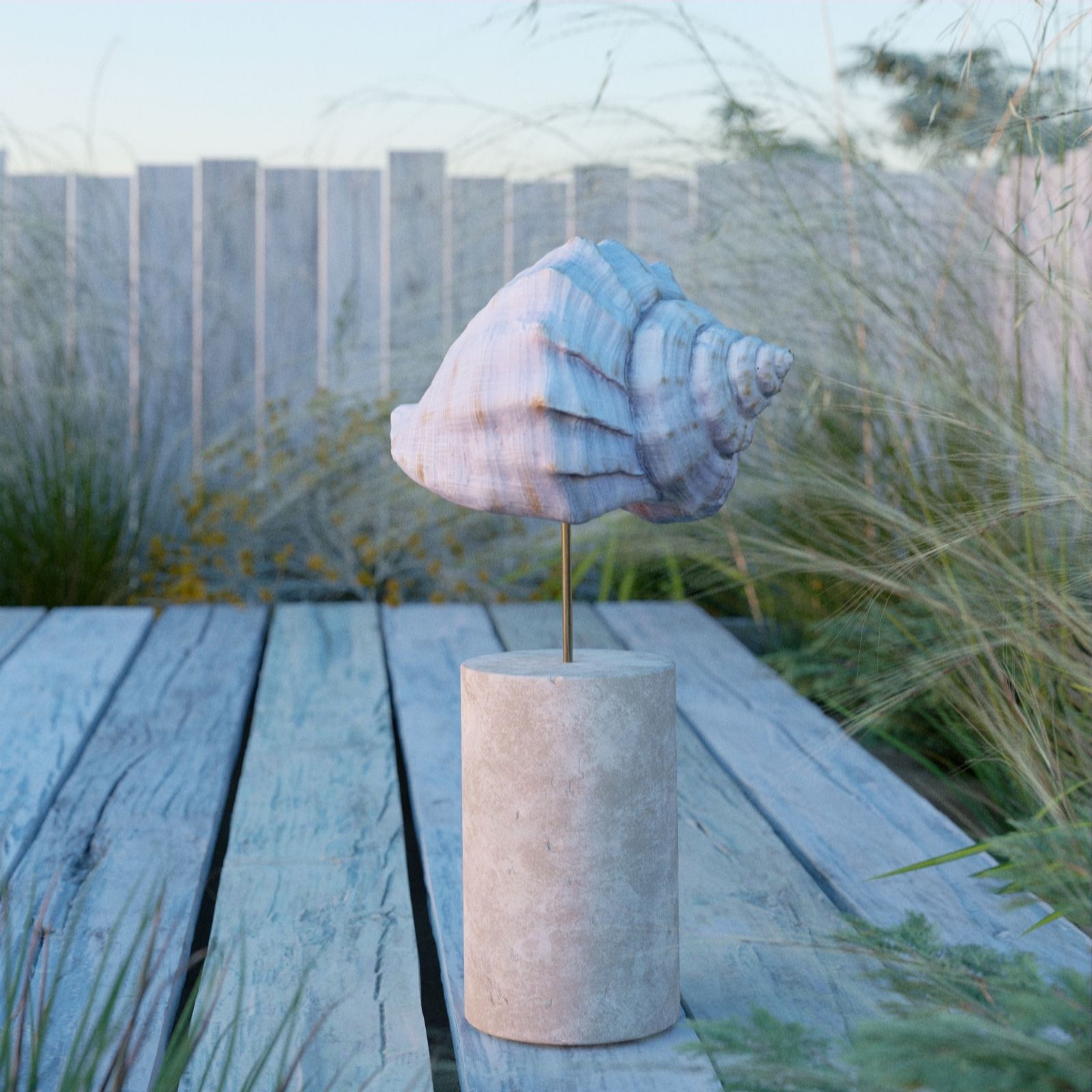Outlet Garden Reflections Coastal Edit Conch Shell - QVC UK