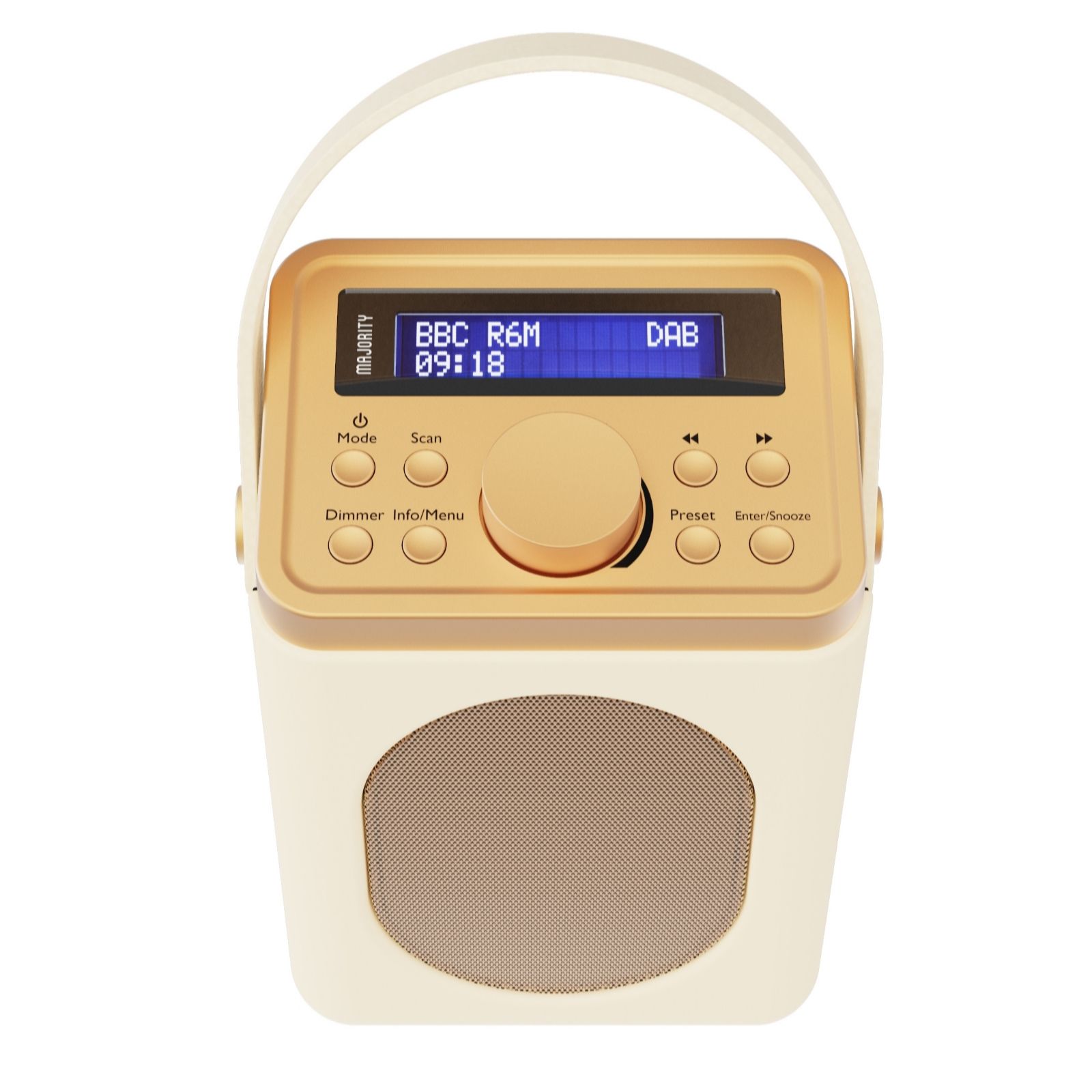 Majority Little Shelford Portable Bluetooth DAB Radio