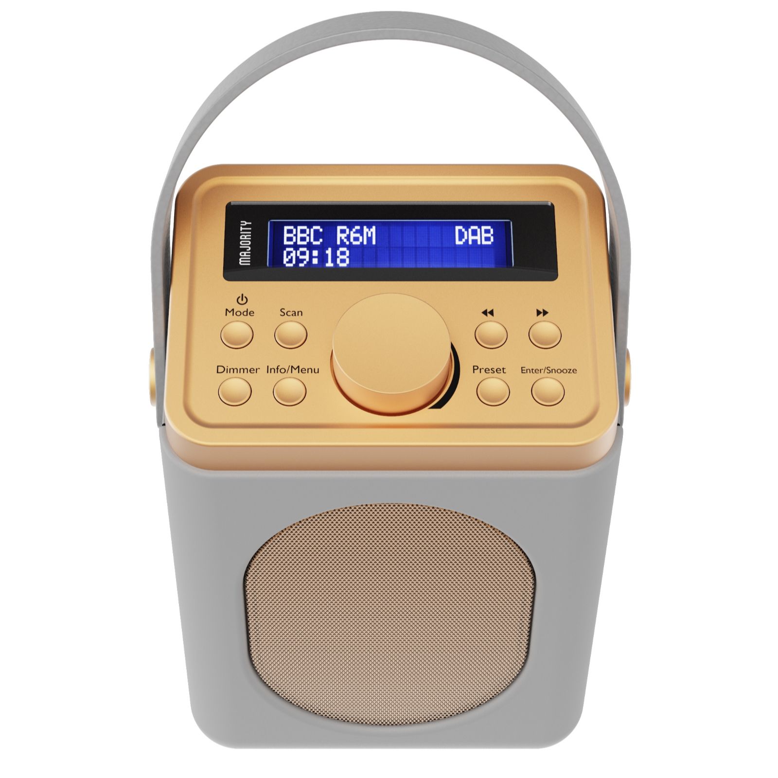 Majority Little Shelford Portable Bluetooth DAB Radio