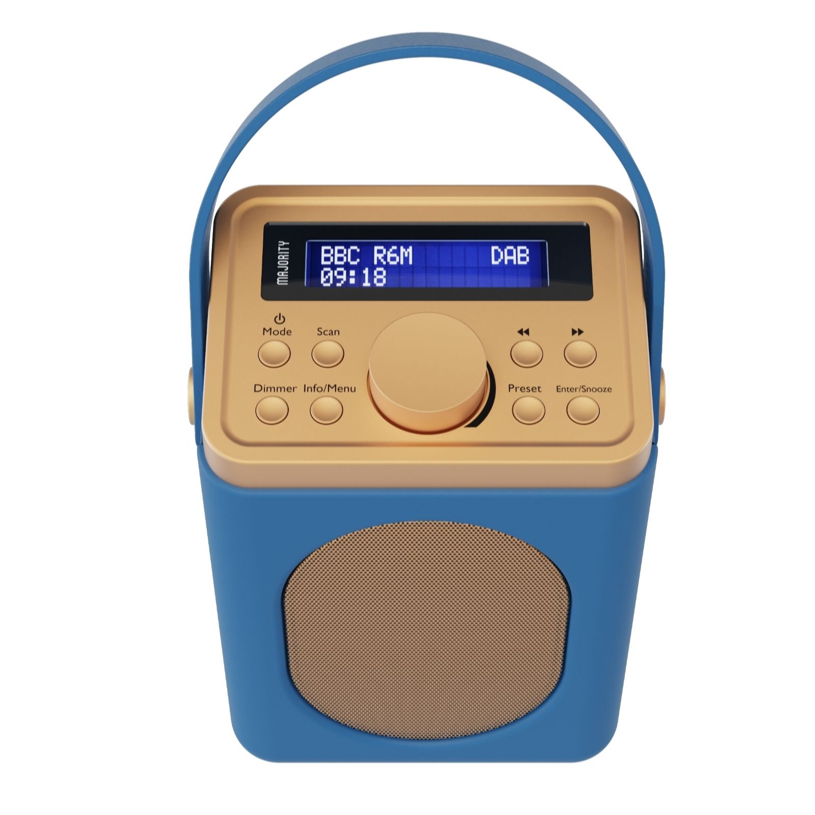 Majority Little Shelford Portable Bluetooth DAB Radio