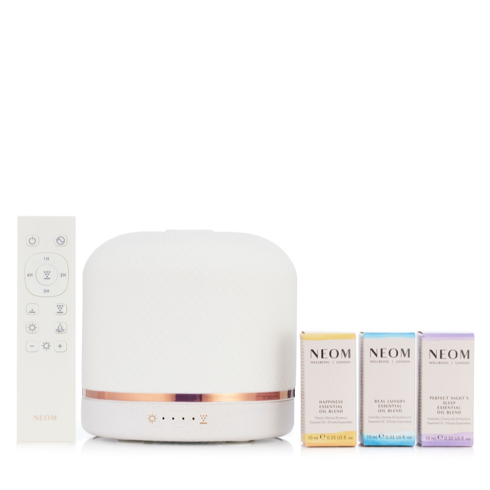 Neom Wellbeing Pod Luxe & Essential Oils Trio