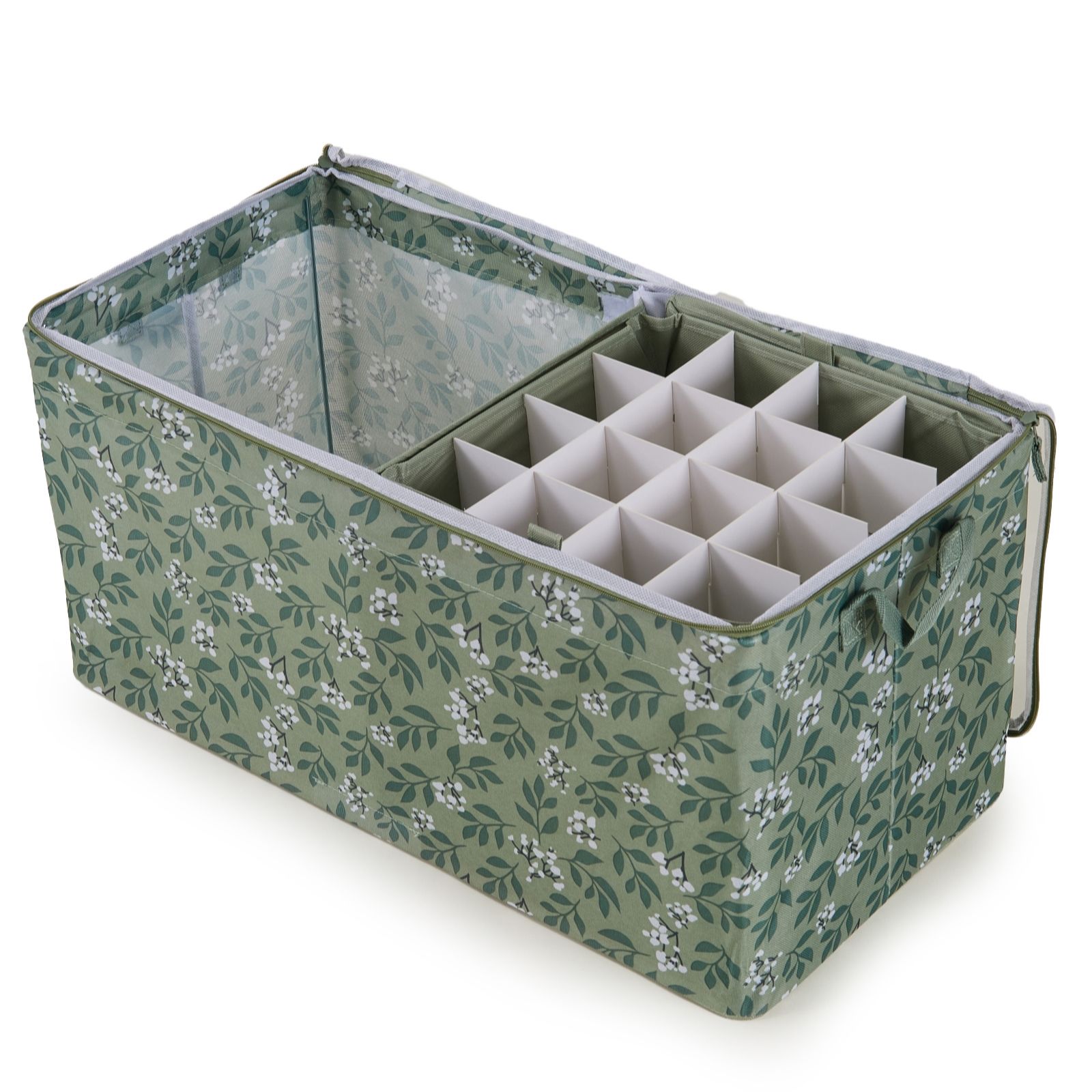 Periea Collapsible Decoration & Organisation Box with Divider and Trays