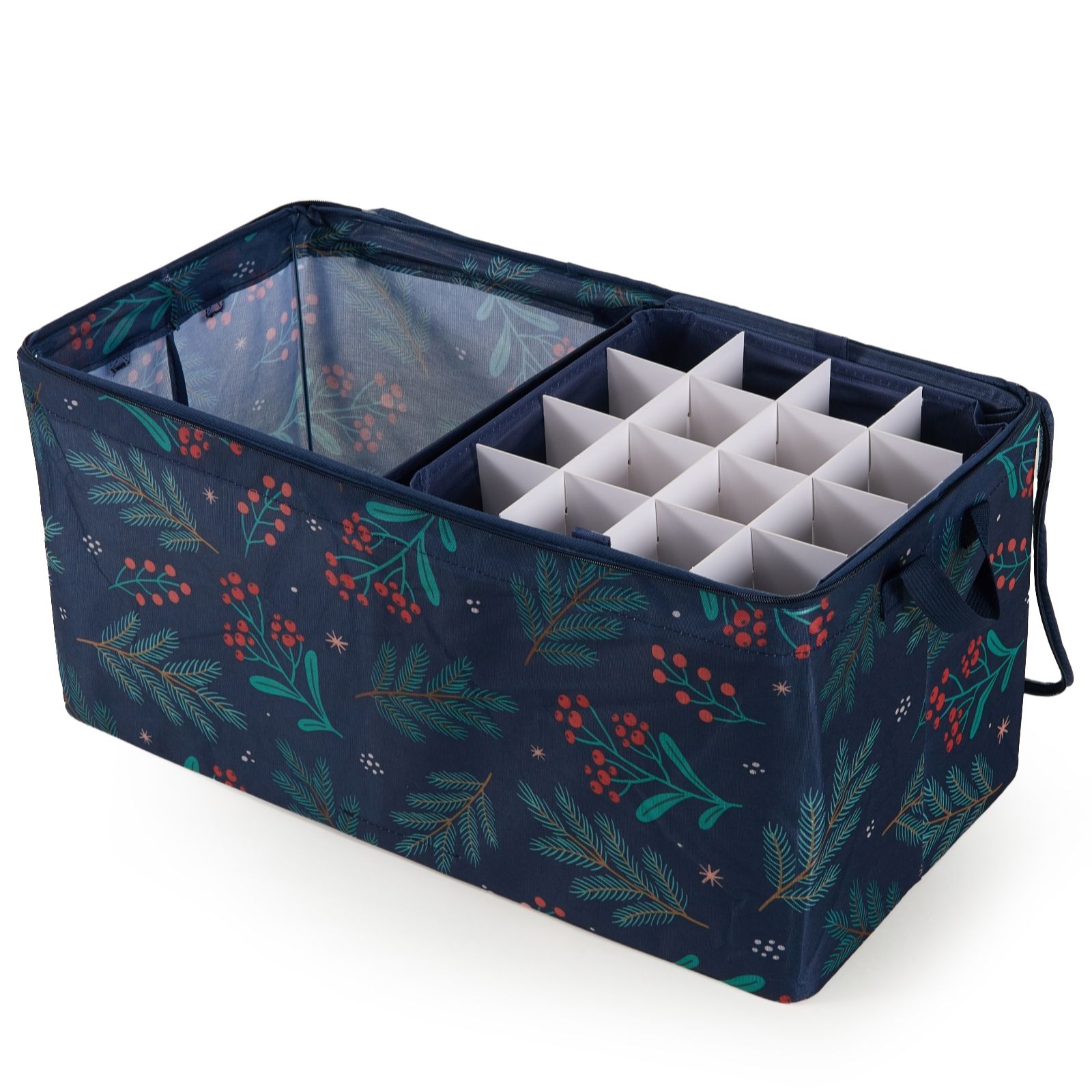 Periea Collapsible Decoration & Organisation Box with Divider and Trays